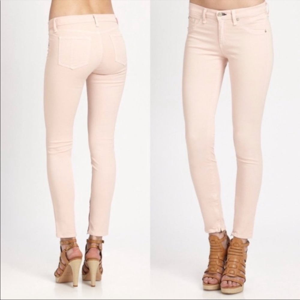 Rag & Bone skinny jeans 26 blush